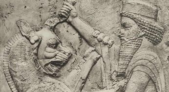 12 Photographs of Persian Sculptures, mostly from Persepolis
