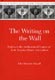 Russell: The Writing on the Wall: Studies in the Architectural Context of Late Assyrian Palace Inscriptions