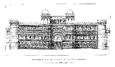 External Facade, Palace of Mashita, Frontispiece