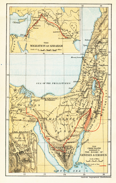 Archibald Henry Sayce [1846-1933], Patriarchal Palestine
